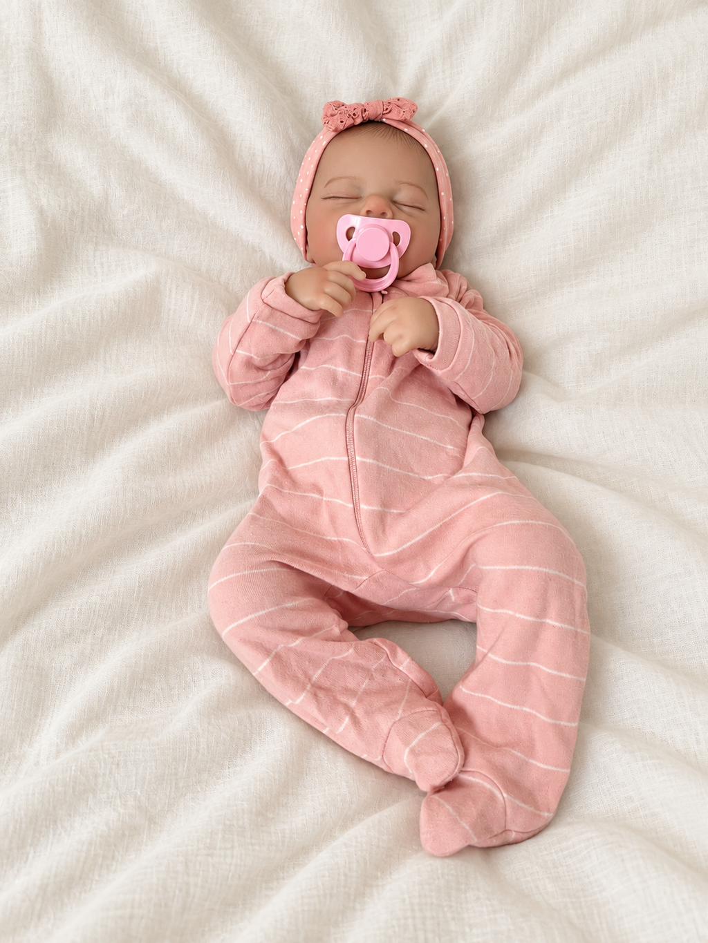 Valeria & Martina 🌸🌸 Mellizas Realistas 48cm 900g | Bebés Estilo Reborn de Vinilo