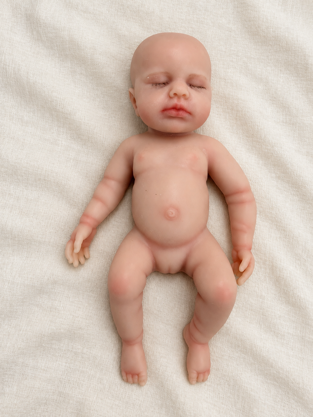 Jana 🌸 Bebé Realista 8” | Silicona 100% | Mini Baby con Experiencia Bebé Globito (Opcional)