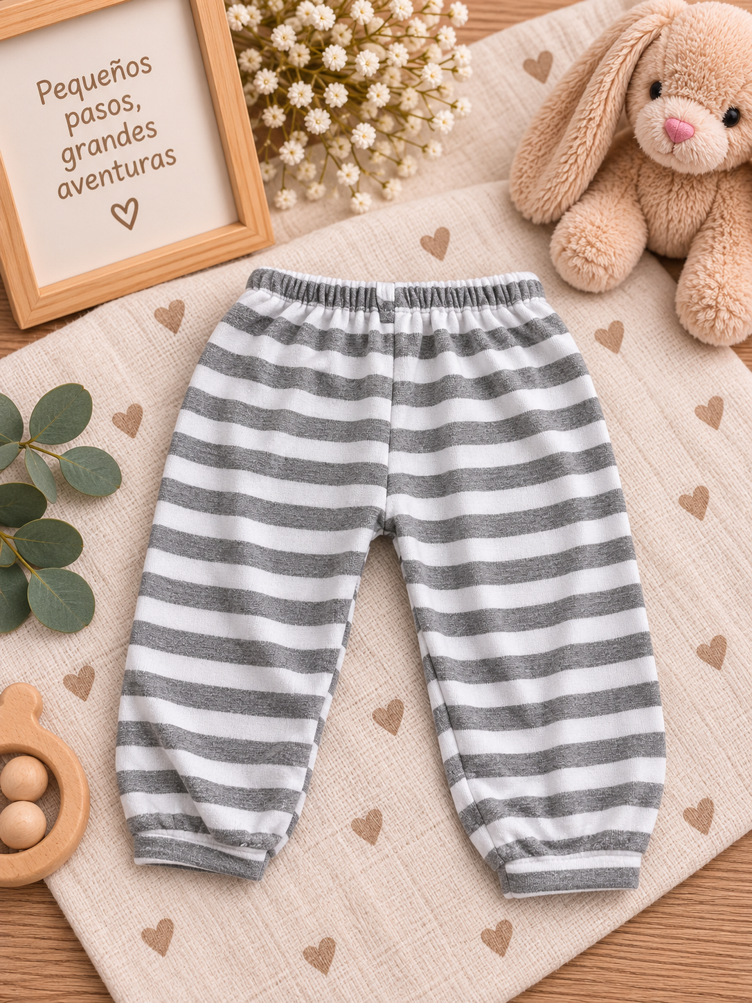 Conjunto Perrito Azul para Muñeca 50–56 cm 🐶 | Body, Pantalón y Gorro