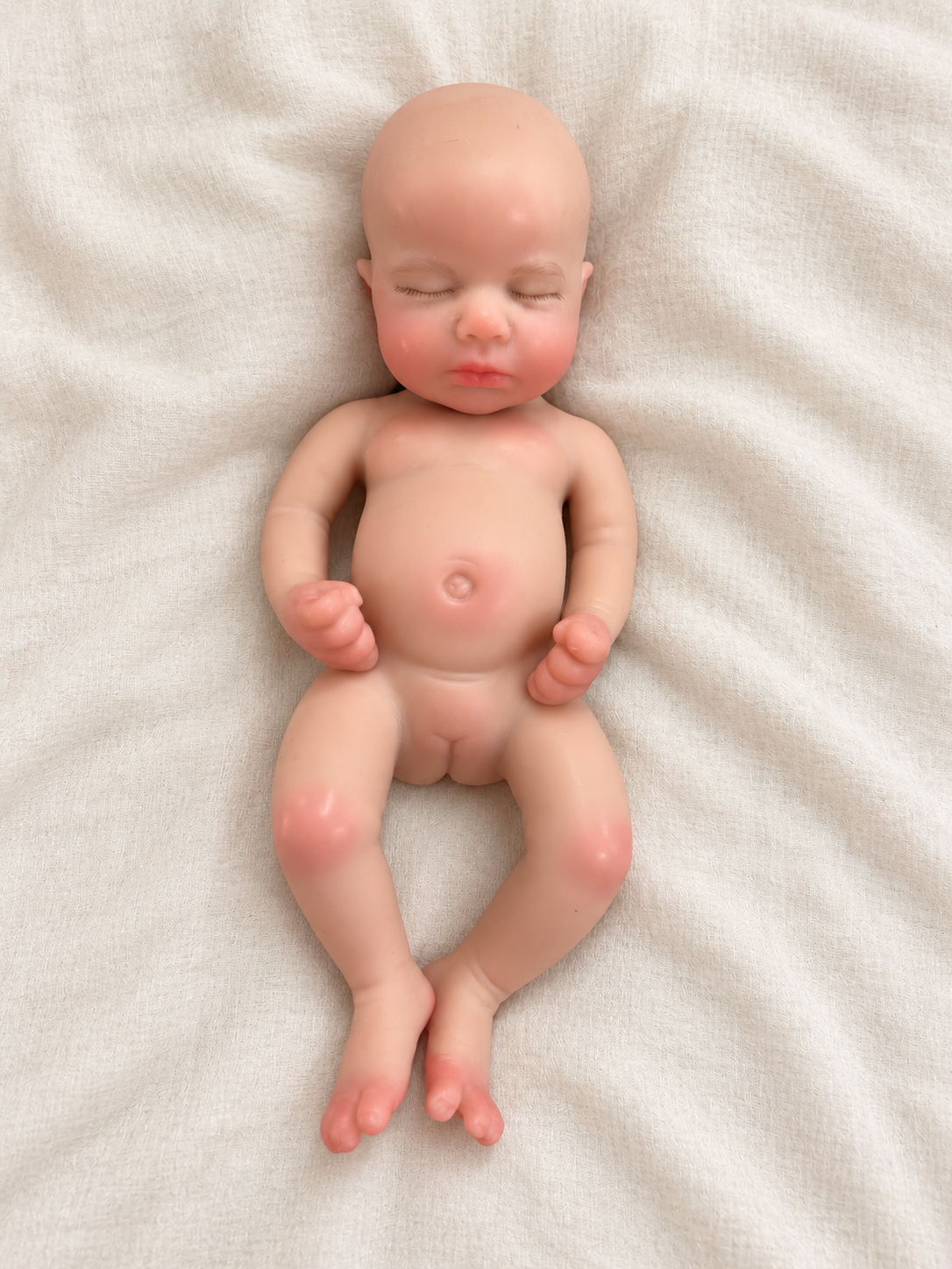 Nina 🌸 Bebé Realista 33cm | Silicona 100% | Mini Baby con Experiencia Bebé Globito (Opcional) (Copia)