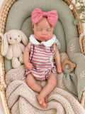 Nina 🌸 Bebé Realista 33cm | Silicona 100% | Mini Baby con Experiencia Bebé Globito (Opcional) (Copia)